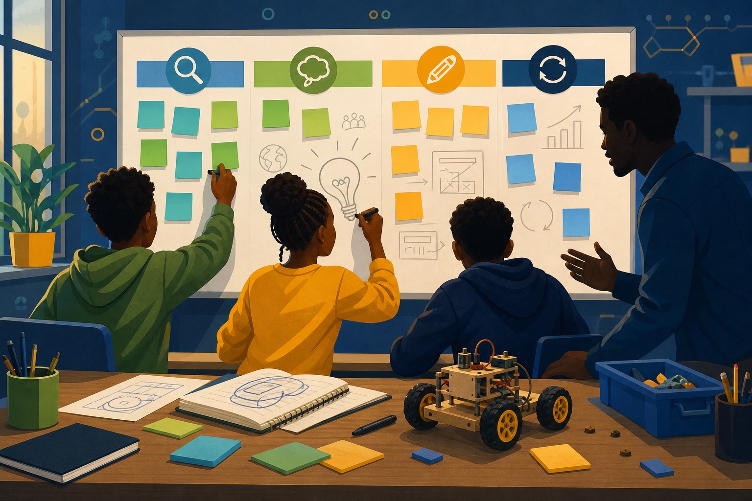 Leadership & Innovation illustration