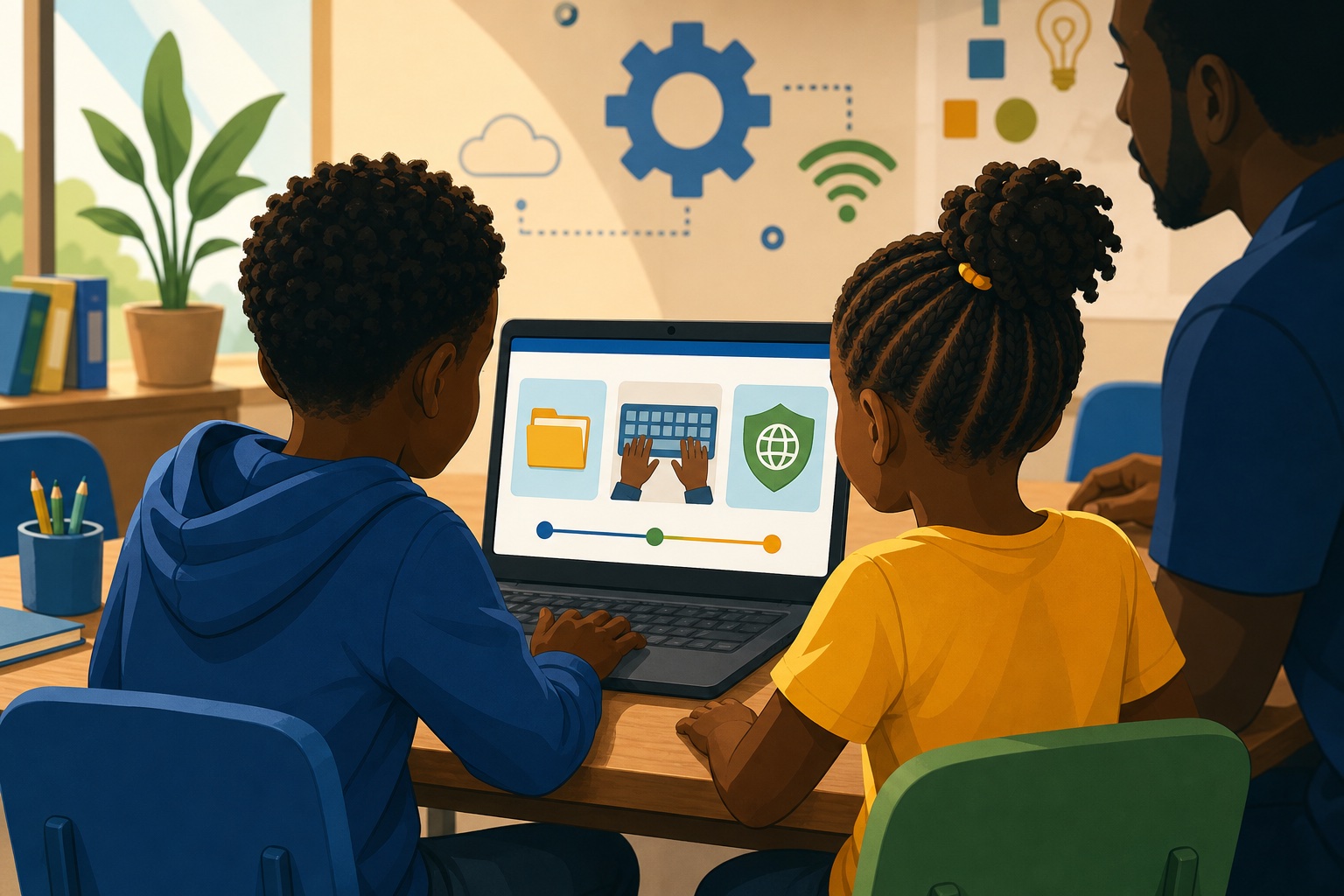 Digital Literacy illustration