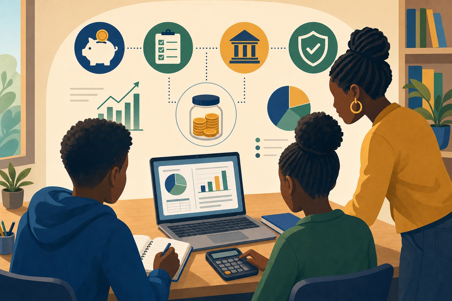Financial Literacy illustration